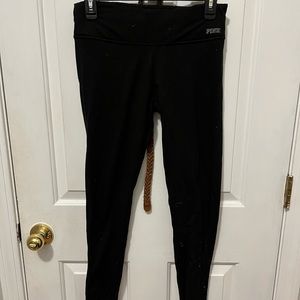 Black VS PINK leggings